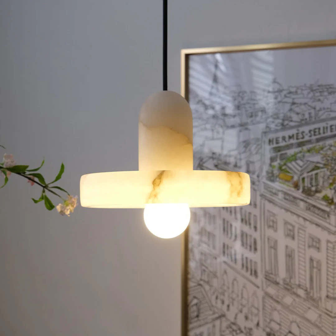 Carrano Alabaster Pendant