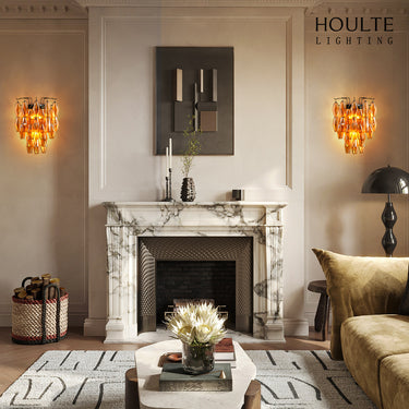 Celestial Drop Glass Wall Sconce 19.6"H