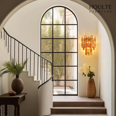 Celestial Drop Glass Wall Sconce 19.6"H