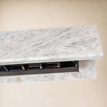 Pietra Blue Marble Linear Chandelier 49.2"D