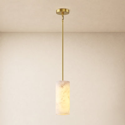Calyndra Resin Cylinder Pendant 4"-7"W 