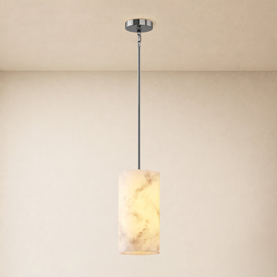 Calyndra Resin Cylinder Pendant 4"-7"W 