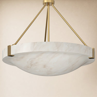 Noverelle Resin Dome Chandelier 18"-30"D