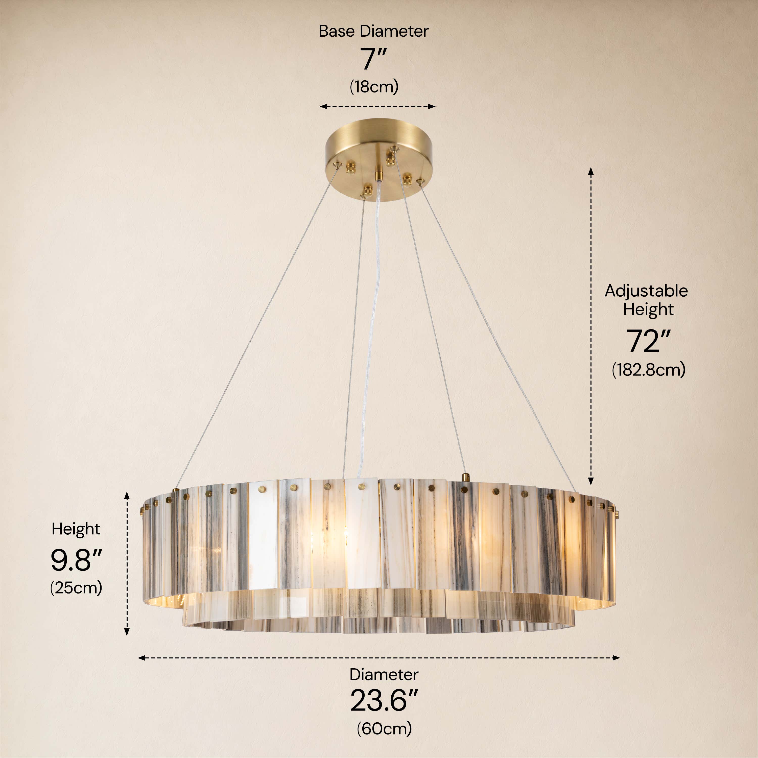 #Finish_Gold,Size_23.6" dimensions 1