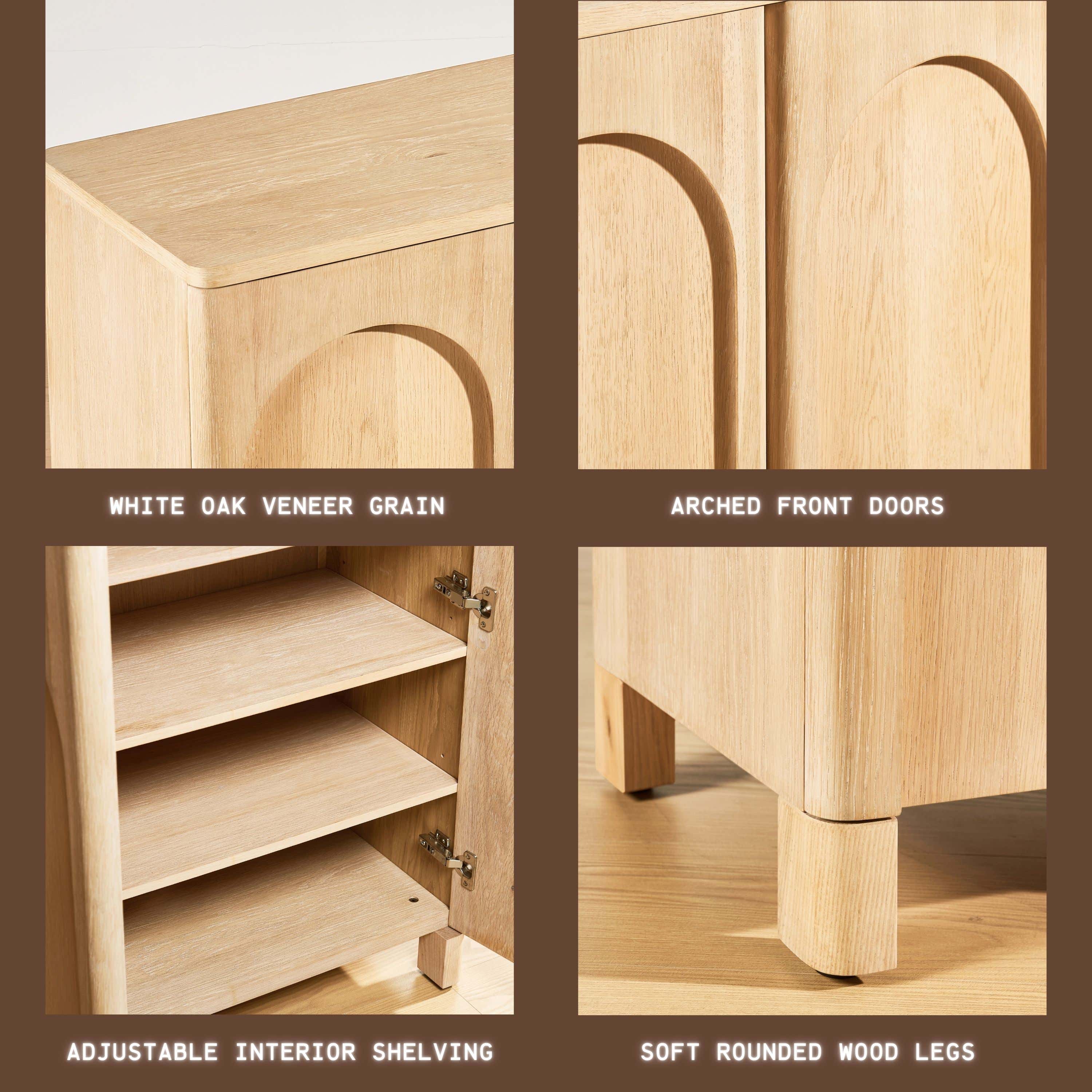 Amari Shoe Storage 47"W