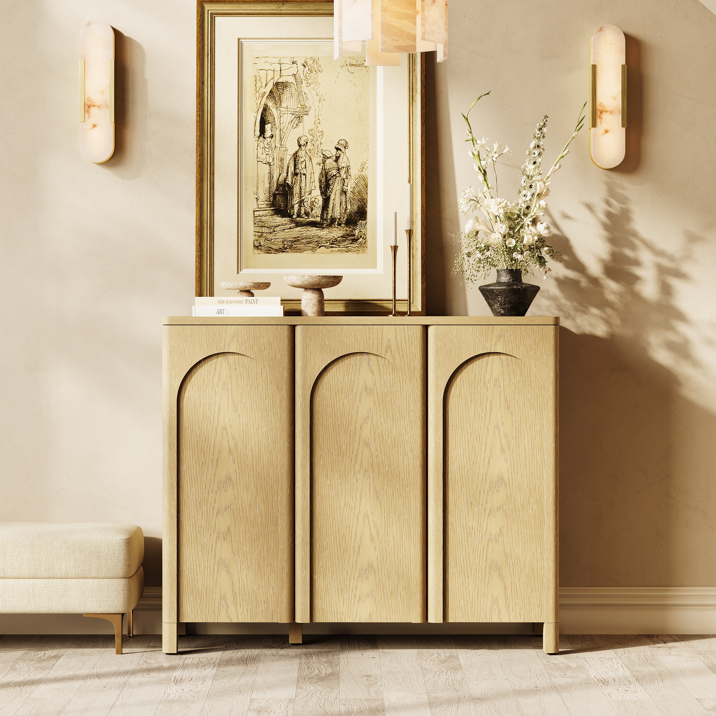 Amari Shoe Storage 47"W