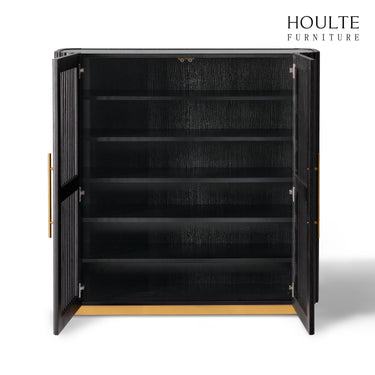 Holton 47"H Oak Storage Cabinet