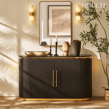 Ewan Oak Sideboard 56"W
