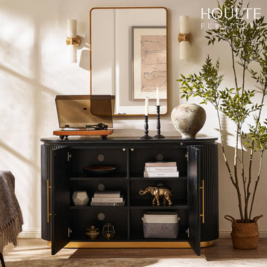 Ewan Oak Sideboard 56"W