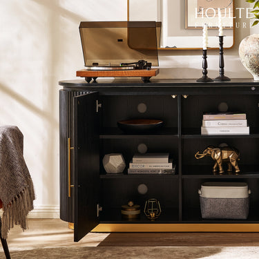 Ewan Oak Sideboard 56"W