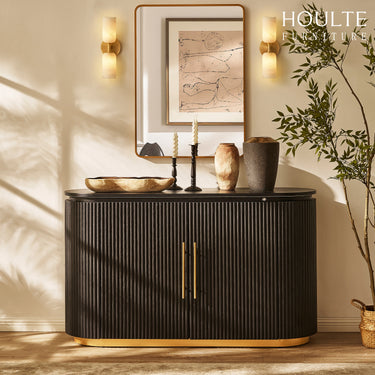 Ewan Oak Sideboard 56"W