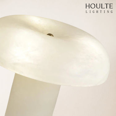 Dadaly Modern Alabaster Mushroom Table Lamp 9.8"H