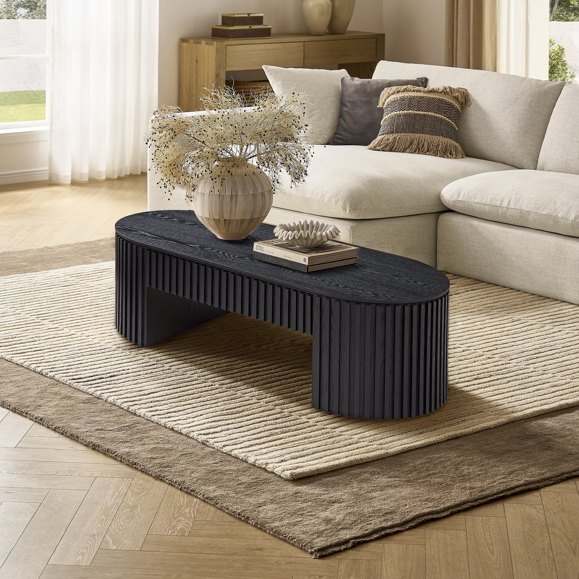 Drum OAVL Coffee Table 51"