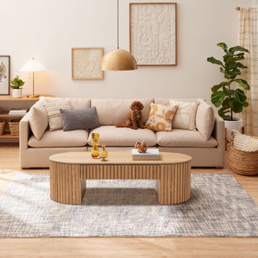 Drum OAVL Coffee Table 51"