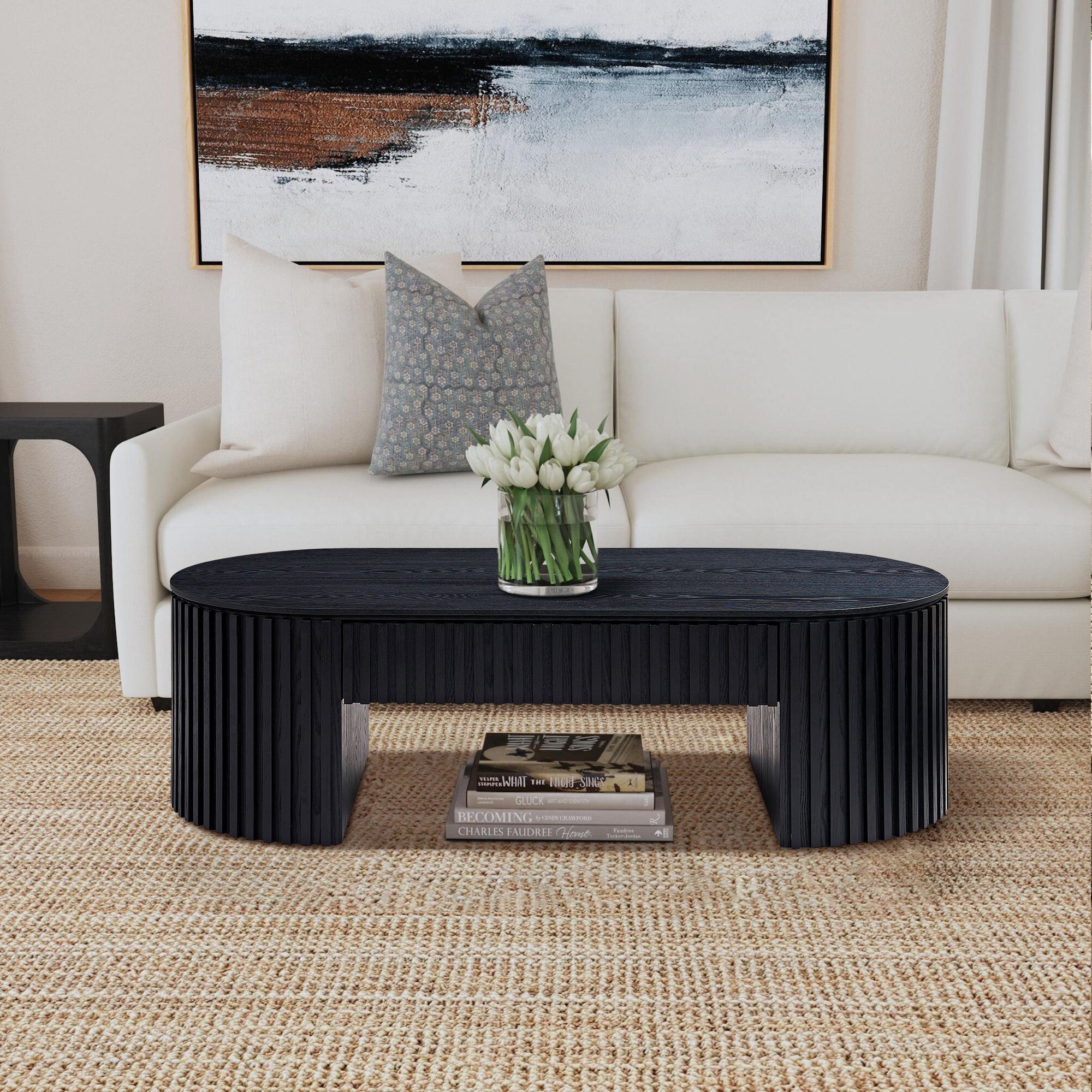 Drum OAVL Coffee Table 51"
