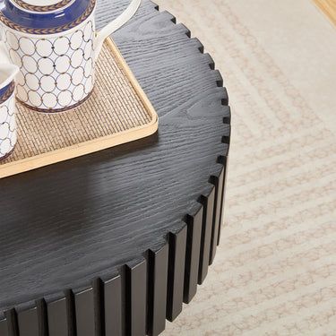 Drum Round Coffee Table 43.7"