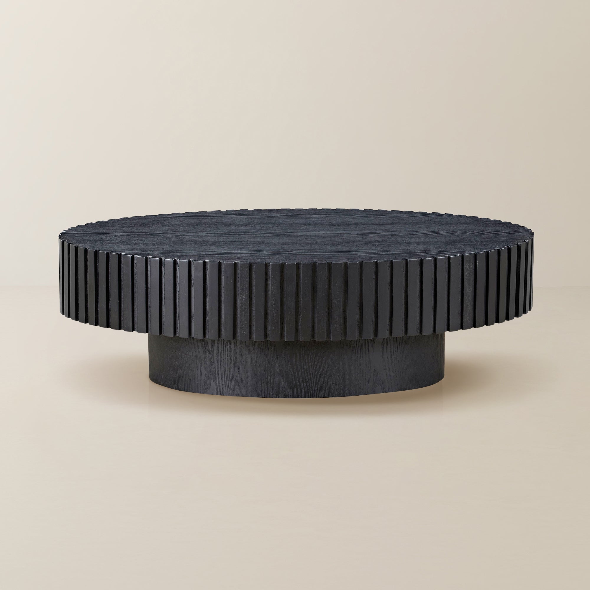 Drum Round Coffee Table 43.7"