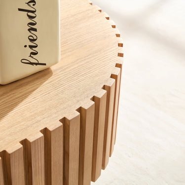 Drum Round Coffee Table 43.7"