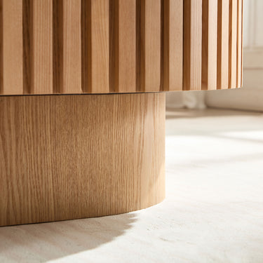 Drum Round Coffee Table 43.7"