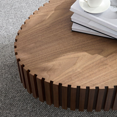 Drum Round Coffee Table 43.7"