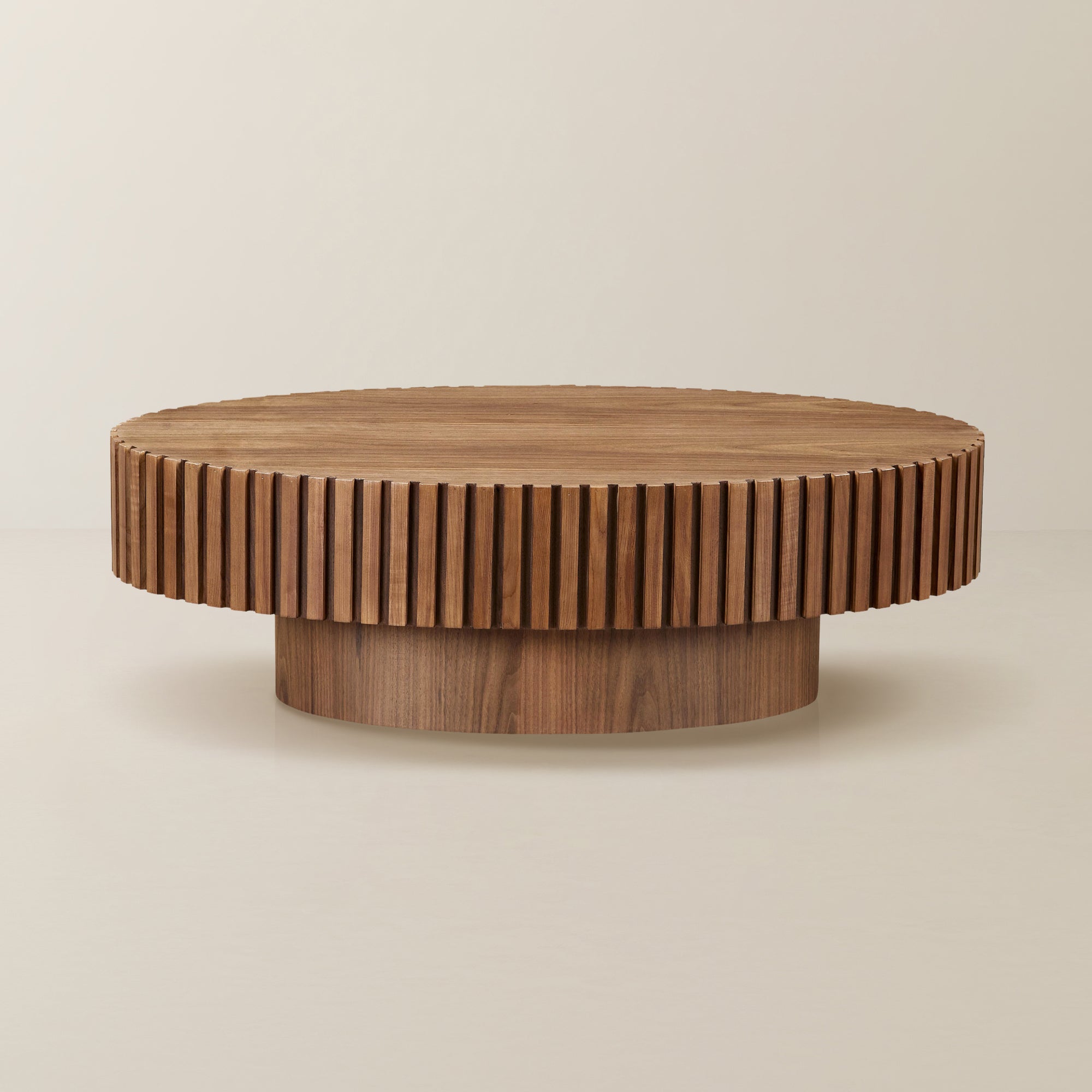 Drum Round Coffee Table 43.7"