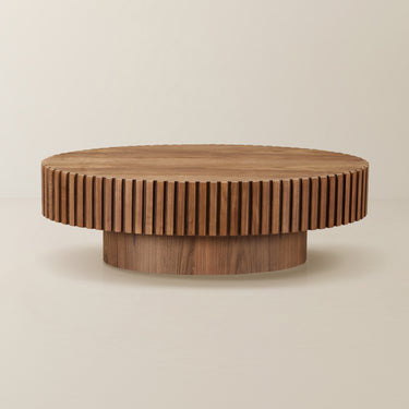 Drum Round Coffee Table 43.7"