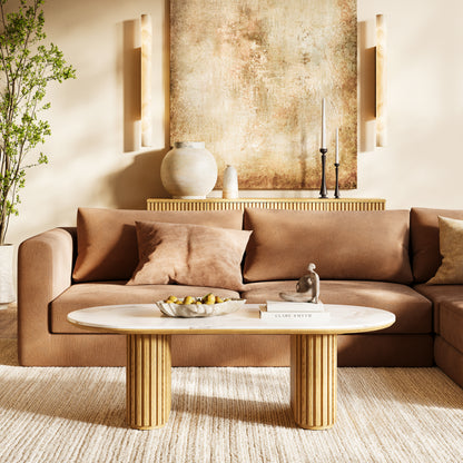 Emery Sintered Stone Coffee Table 48"W