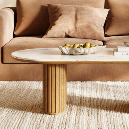 Emery Sintered Stone Coffee Table 47"W