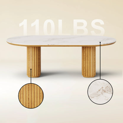 Emery Sintered Stone Coffee Table 48"W