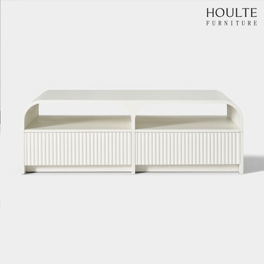 Naru Media Console and Coffee Table Set