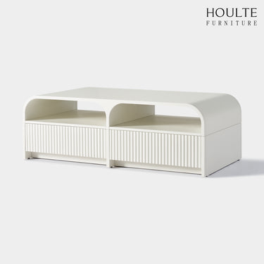Naru Media Console and Coffee Table Set
