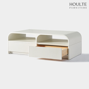Naru Media Console and Coffee Table Set