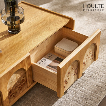 Aurora Oak Coffee Table 47.2"