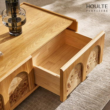 Aurora Oak Coffee Table 47.2"