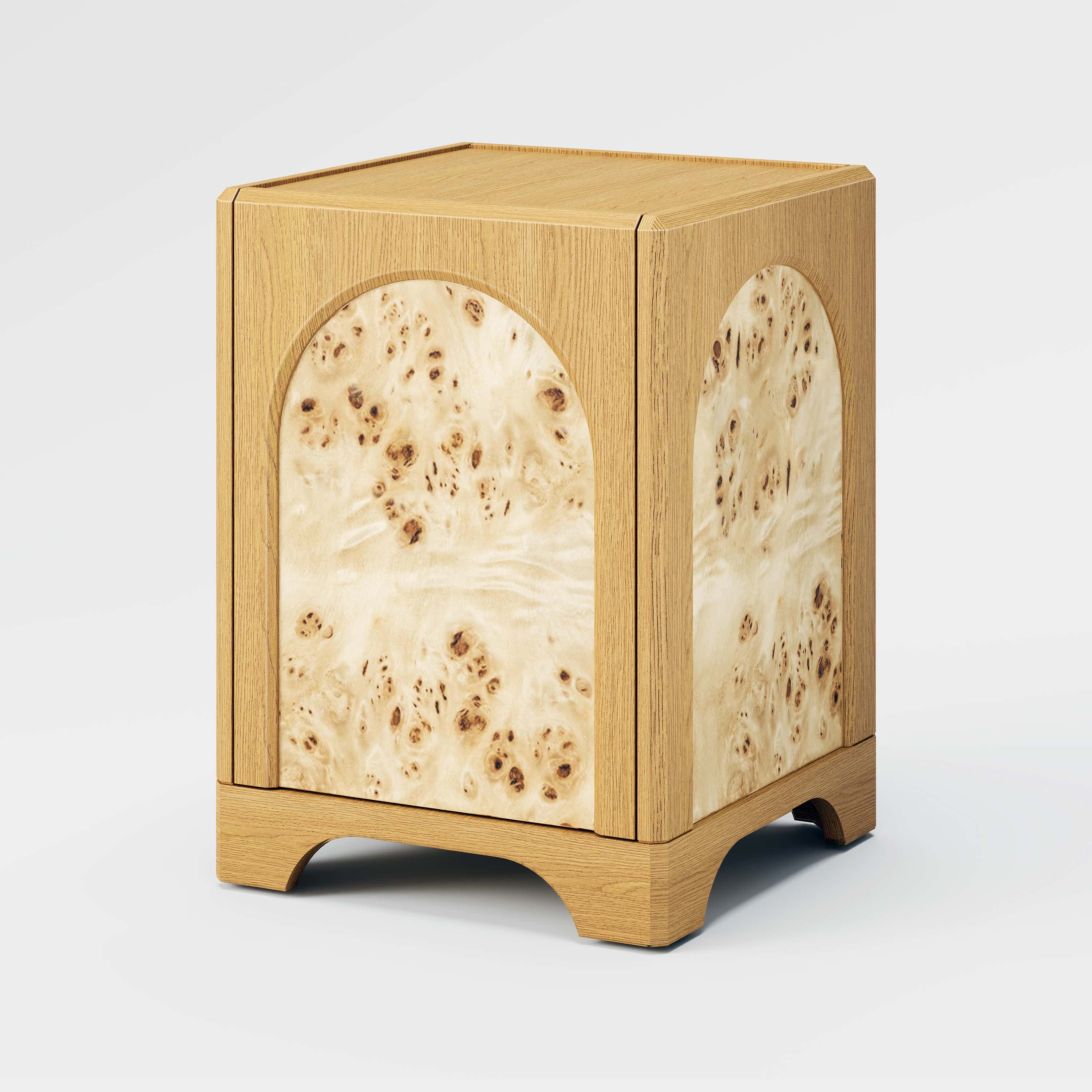 Aurora Oak Side Table