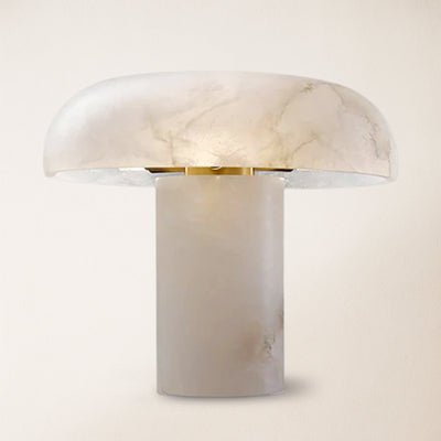 Dadaly Modern Alabaster Mushroom Table Lamp 9.8"H