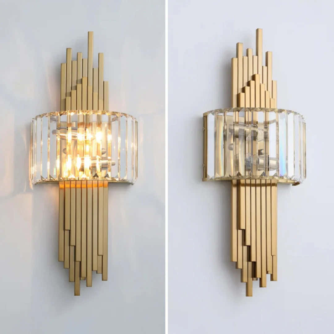 Oriana Crystal Wall Sconce 9.8"