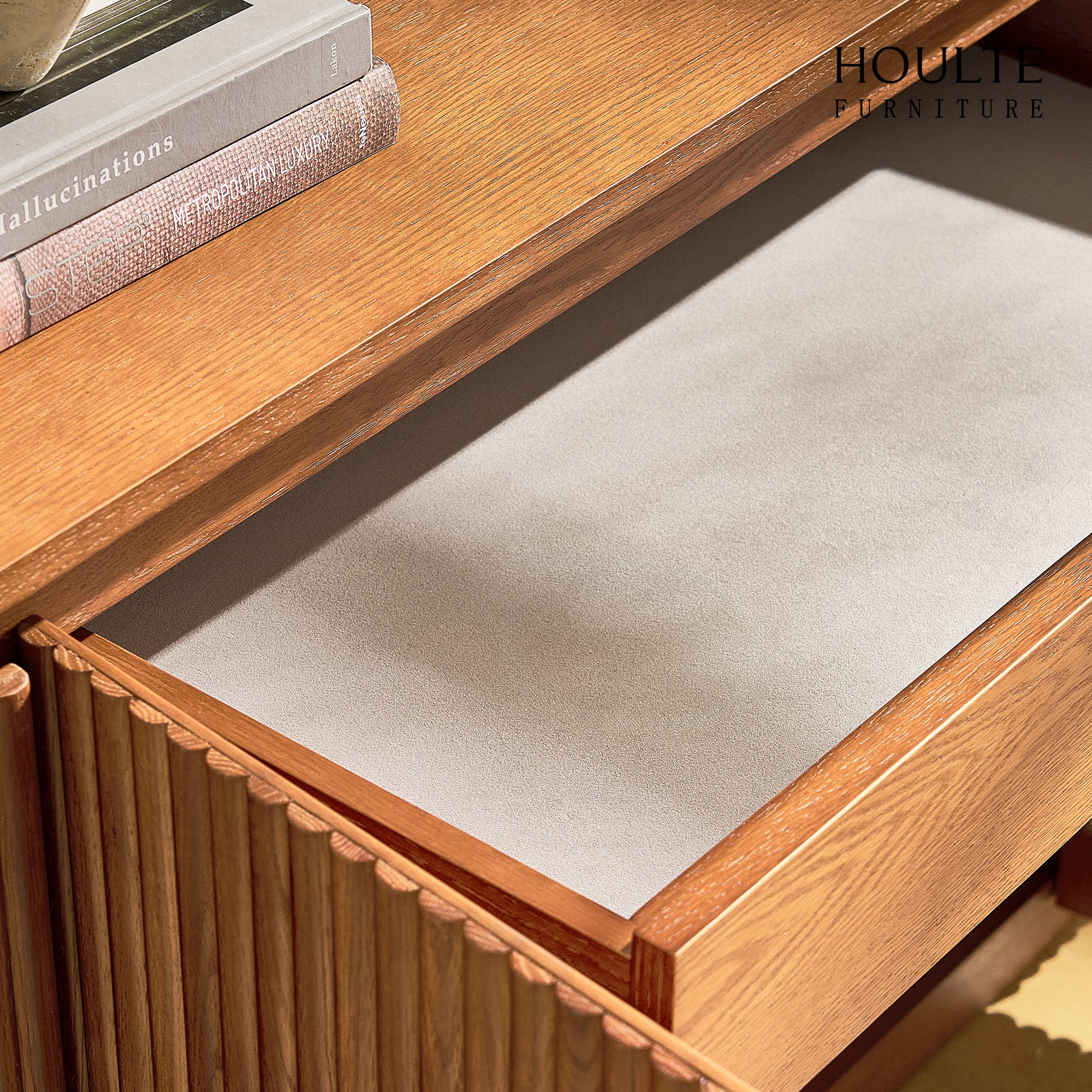 Ewan Oak Sideboard 61"