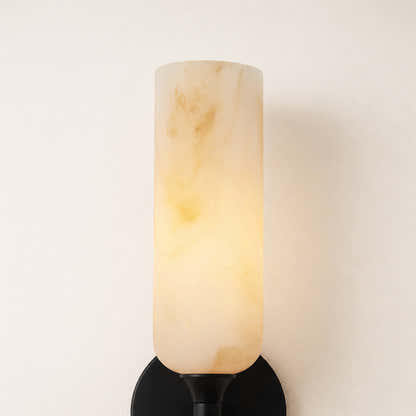 Axis Resin Alabaster Texture Wall Sconce 12"H