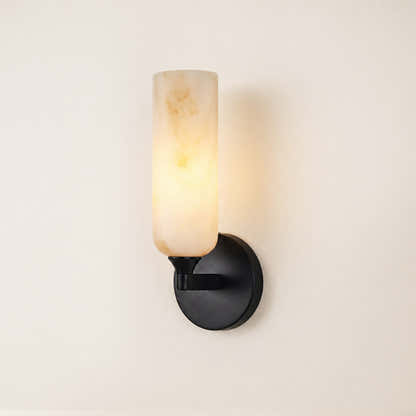 Axis Resin Alabaster Texture Wall Sconce 12"H
