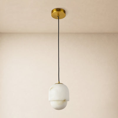 Orlienne Resin Capsule Pendant 6"D