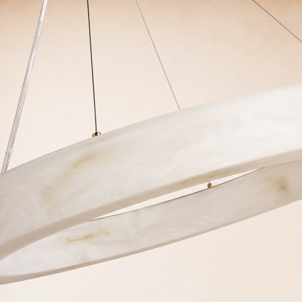 Neravelle Resin Ring Chandelier 30"D