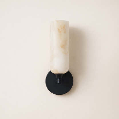 Axis Resin Alabaster Texture Wall Sconce 12"H