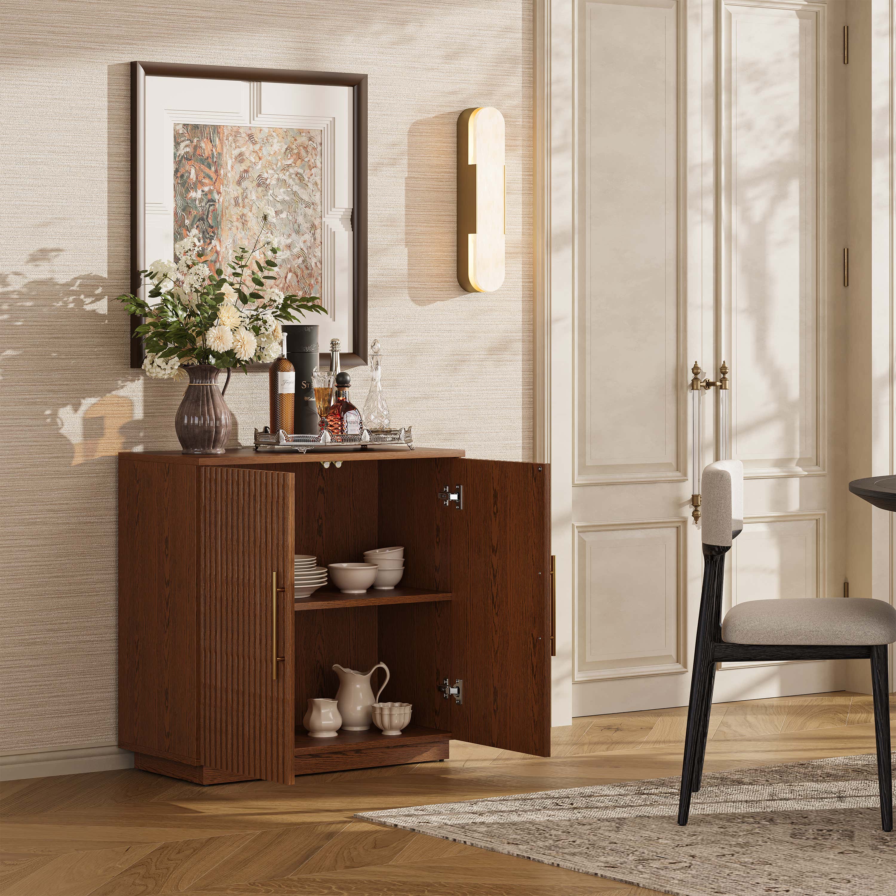 Holt 32″ Solid Oak Cabinet