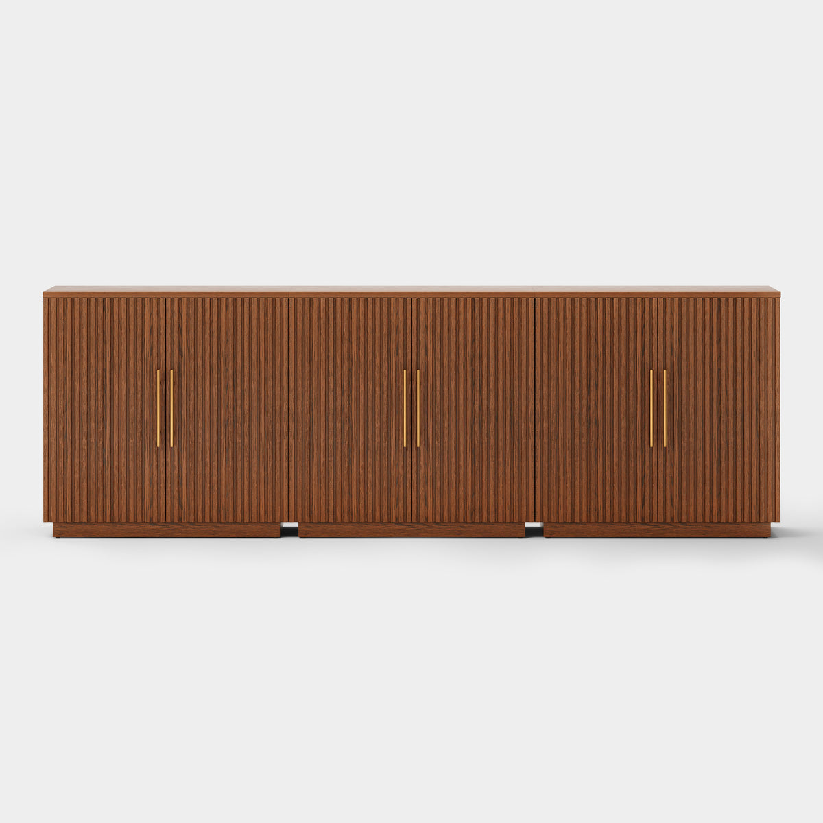 Holt 95″ Solid Oak Console(Set of 3)