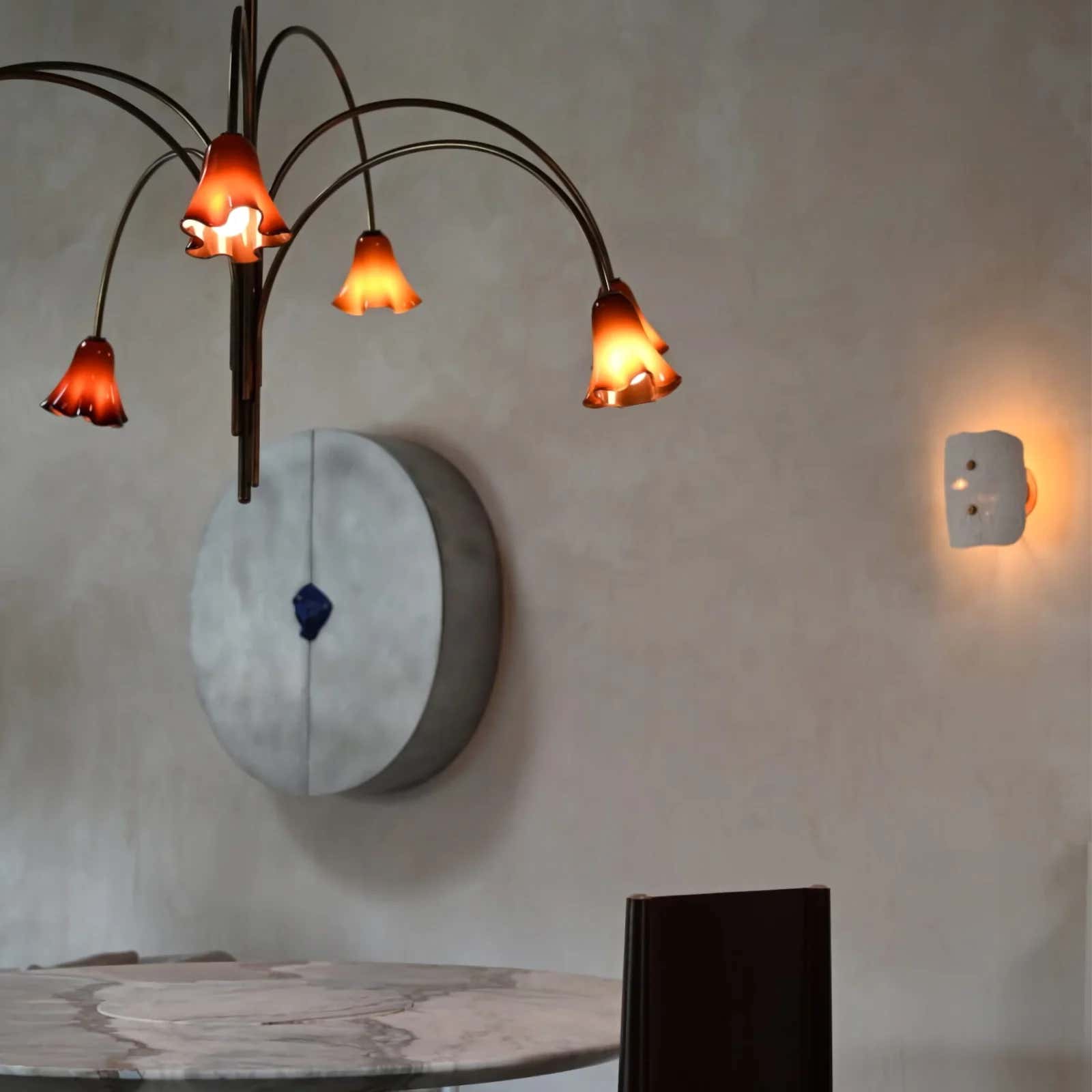 Florea Glass Art Chandelier