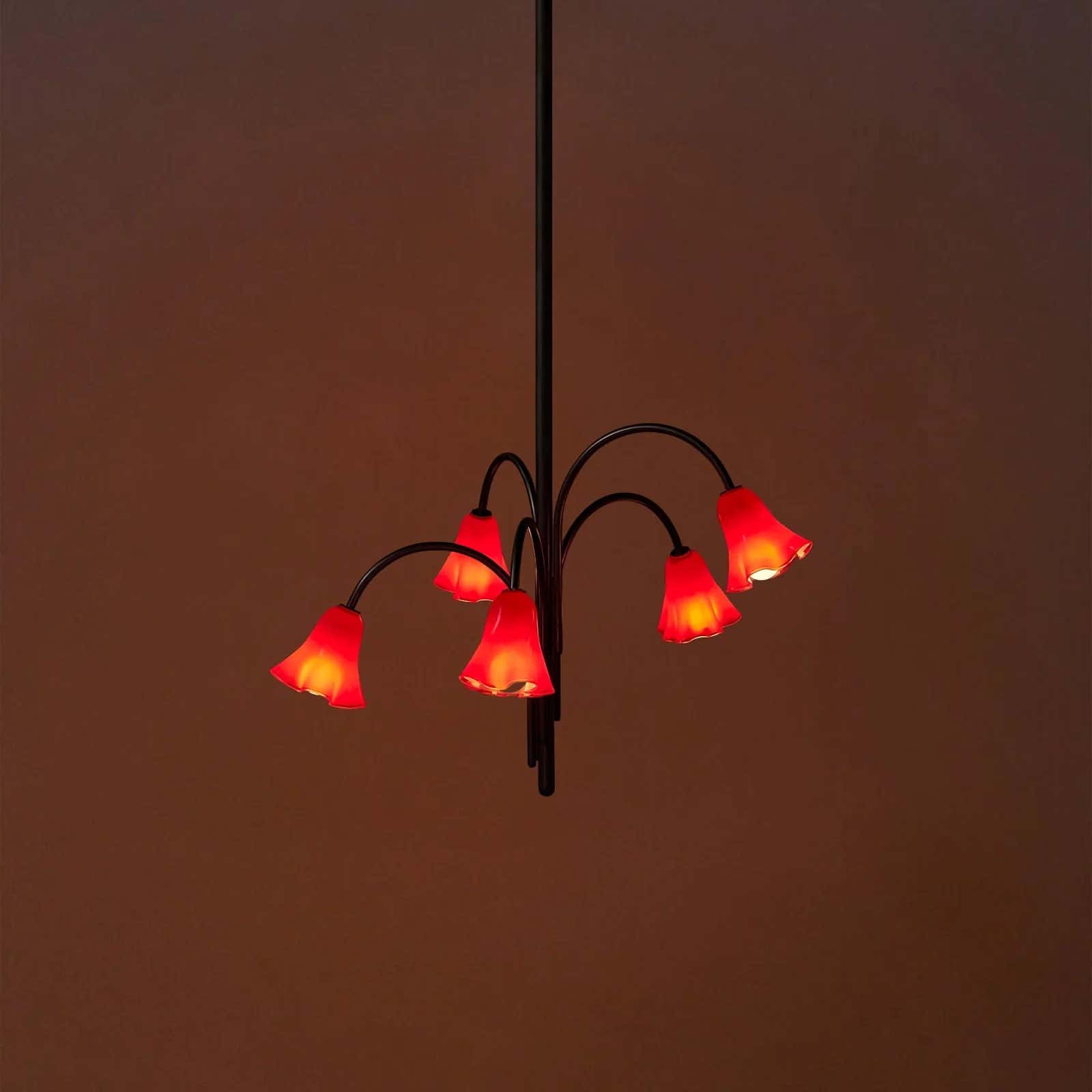 Florea Glass Art Chandelier