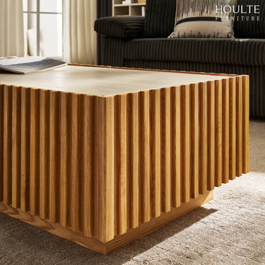 Isla Oak Rectangle Coffee Table 47"