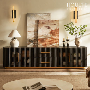 Holton Oak Media Console 94"W