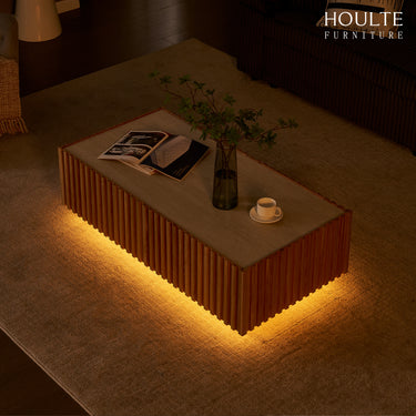 Isla Oak Rectangle Coffee Table 47"